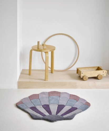 Dětský koberec Decor Kids Shell vlněný moderní měkký 80x90 cm Carpets&More