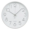 Nástěnné hodiny Lalibela bílá 30 cm moderní tiché do obýváku