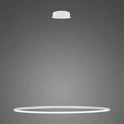 Stropní LED svítidlo kulaté Altavola Design 100 cm bílé s nastavitelnou intenzitou do obýváku