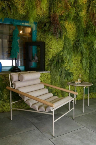 Relaxační křeslo Dress_Code Fashion do obýváku moderní látkové glamour s odnímatelným potahem