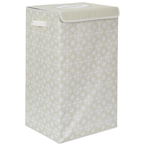 Koš na prádlo 60x35x30cm šedá látka