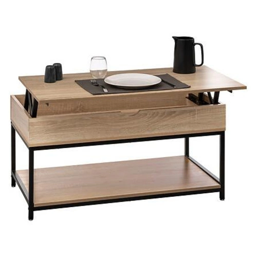 Skládací konferenční stolek Aliaj přírodní