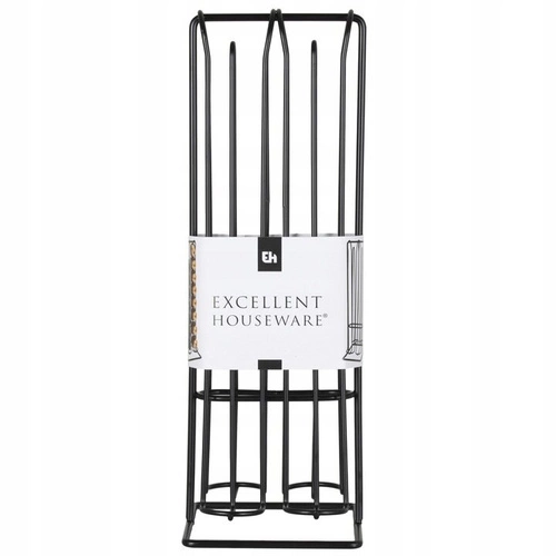 Držák kávových kapslí Nespresso kovový černý