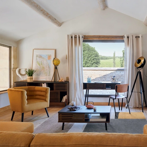 Dřevěná jídelní židle Kiel Atmosphera hnědá klasická stohovatelná