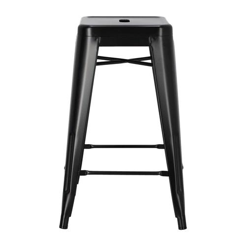 Barová stolička Paris 66 cm kovová bez opěradla personalizovaná moderní do kuchyně a k ostrůvku D2.DESIGN