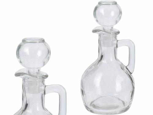 Skleněná láhev/karafa na olej a ocet