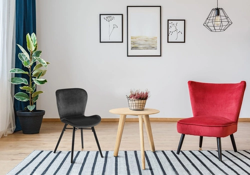 Kulatý dřevěný konferenční stolek Sano Intesi dub přírodní skandinávský do obýváku 40 cm