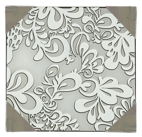 Stropní svítidlo Cedra 30x30 skleněné bílé moderní do obýváku a ložnice CANDELLUX