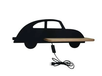 Nástěnná lampa do auta 5W LED 4000K wp iq kids s drátem černá
