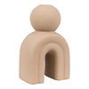 Keramický dekorativní svícen House Nordic hnědý 17 cm