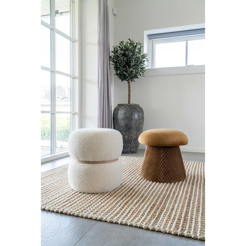 Taburet Milford white teddy