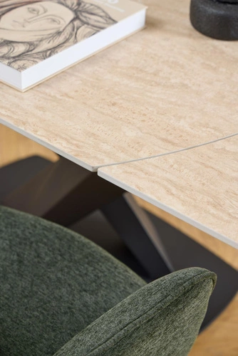 Otočná čalouněná jídelní židle Graham Actona zelená