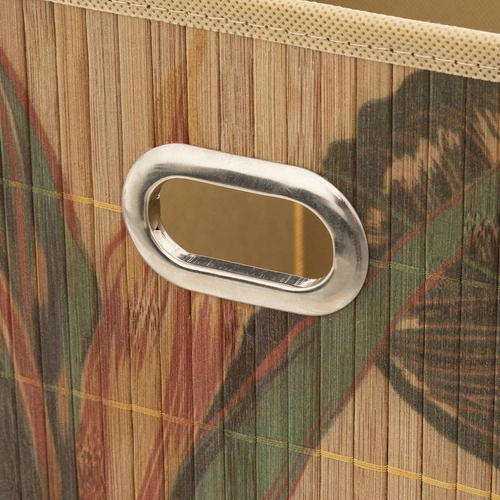 Bambusová krabice do regálu Kali 31x31 moderní úložný box Kallax přírodní 5five