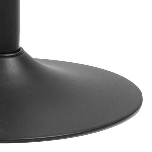 Barová stolička bez opěradla Finch Actona černá moderní výškově nastavitelná otočná do kuchyně a k ostrůvku 80 cm