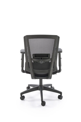 Ergonomická kancelářská židle Ducrot černá otočná síťovaná s nastavitelnou výškou k psacímu stolu