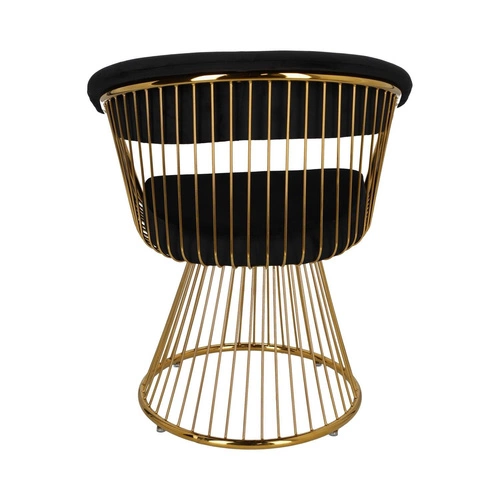 Židle Feeny Velvet černá