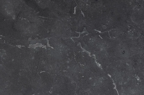 Konferenční stolek Wyre kulatý 80 cm černý mramor moderní loftový do obýváku Actona