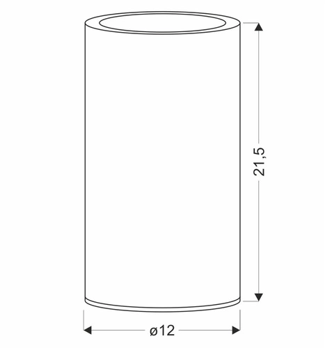 Moderní dotyková LED noční lampička BRILLO s USB, průhledná, do ložnice a obýváku, 21,5 cm