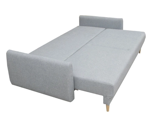 Rozkládací sedačka Forn šedá s úložným prostorem a funkcí spaní moderní do obýváku Intesi