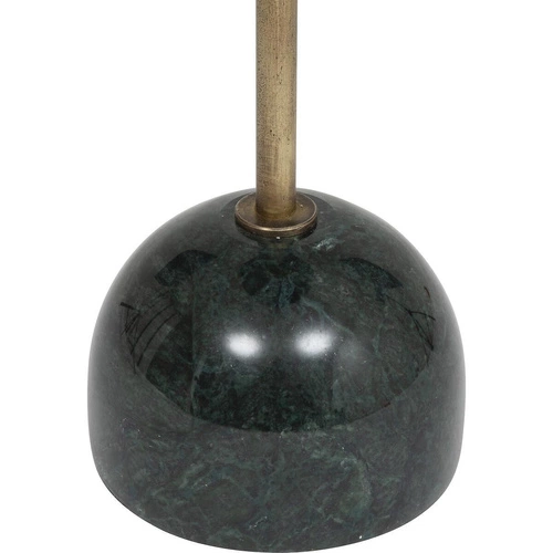 Kulatý konferenční stolek Nema Atmosphera zelený mramor glamour zlatý do obýváku