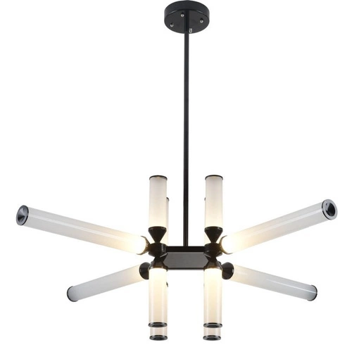 Stropní LED svítidlo QUADRO-12 černé moderní nastavitelné do obýváku nebo jídelny