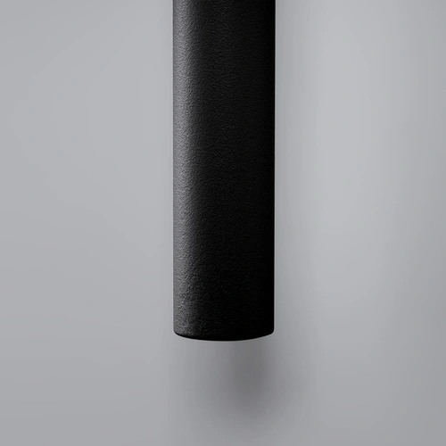 Moderní černé nástěnné svítidlo Pastelo 2 kovové do obýváku a ložnice svítí nahoru i dolů