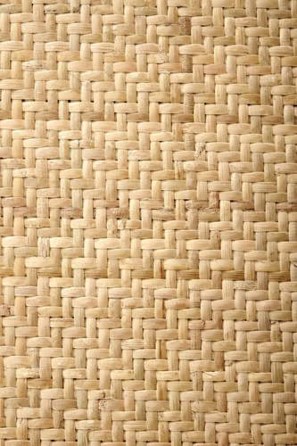 Dřevěná jídelní židle Renne z přírodního ratanu boho rustikální Intesi 89 cm