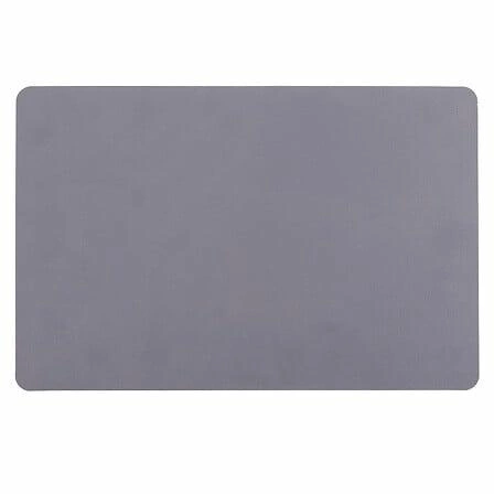 Šedá obdélníková prostírka Tenor 45x30 cm do moderní kuchyně, odolná proti skvrnám