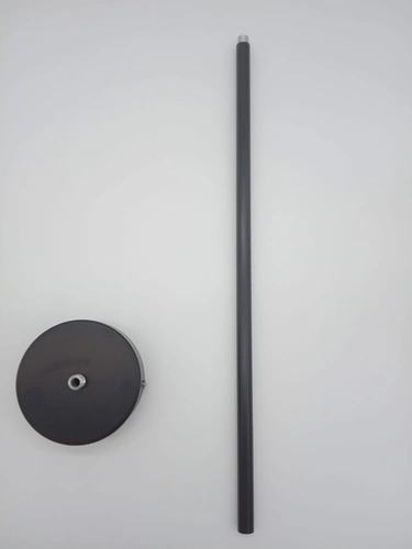 Závěsné svítidlo NEW GEOMETRY-3 černo-zlaté moderní do obýváku a jídelny 45 cm