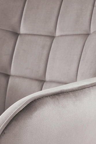 Moderní šedé křeslo Cabres s područkami do obýváku a kanceláře