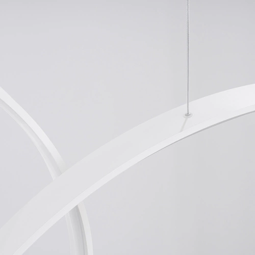 Závěsné LED svítidlo RIO 5 bílé moderní do obýváku a jídelny Thoro hliník 170 cm