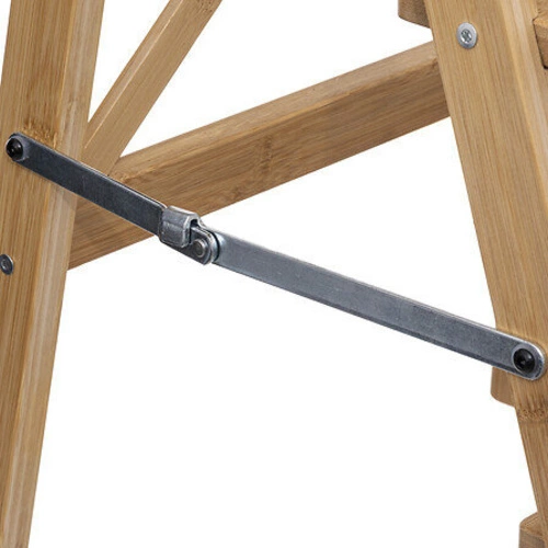 Dřevěná skládací stolička Bambou 3 stupně do kuchyně skandinávský styl 5five simply smart