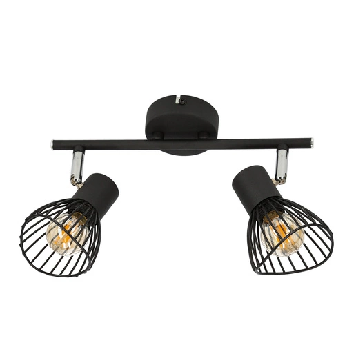 Stropní svítidlo Fly strip 2x40W E14 černé