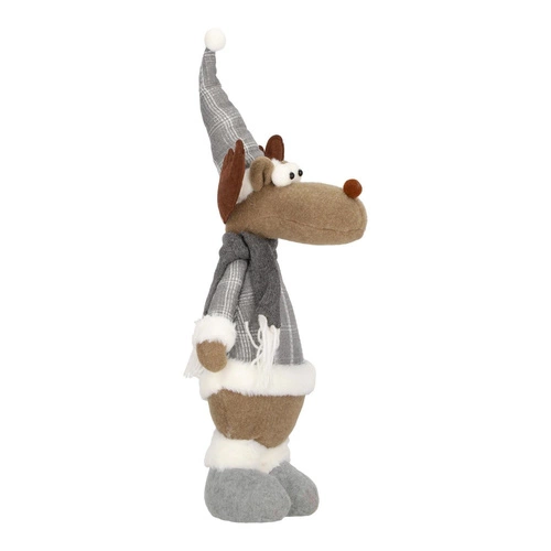 Tkanina sob Lucek šedá