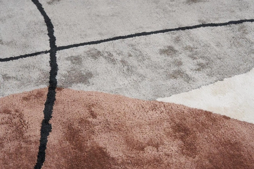 Moderní koberec Tamaris Sand 200x300 viskóza obdélníkový do obývacího pokoje a ložnice Carpet Decor