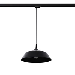 Závěsná lampa FRIKA černá E27 3000K 7,5W 620lm