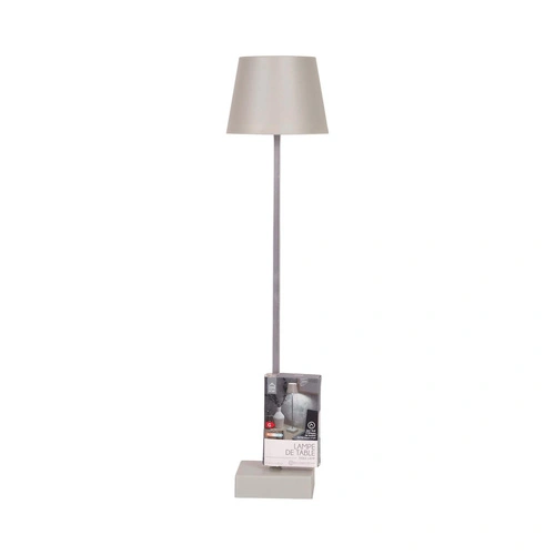 LED stolní lampička Blanca šedá dotyková se stmívačem 45 cm