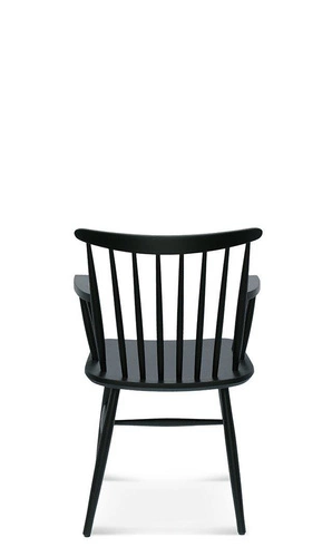 Jídelní čalouněná židle s područkami Wand FAMEG dřevěná na míru