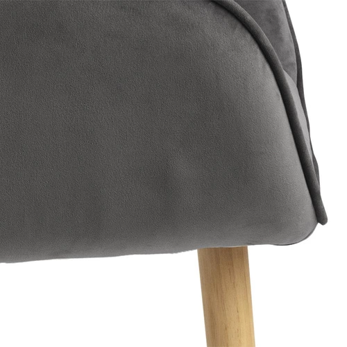 židle Brooke Wood VIC šedá