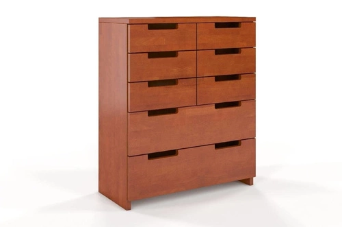 Komoda Spectrum 8 skandinávská buková se zásuvkami 100 cm do obýváku SKANDICA