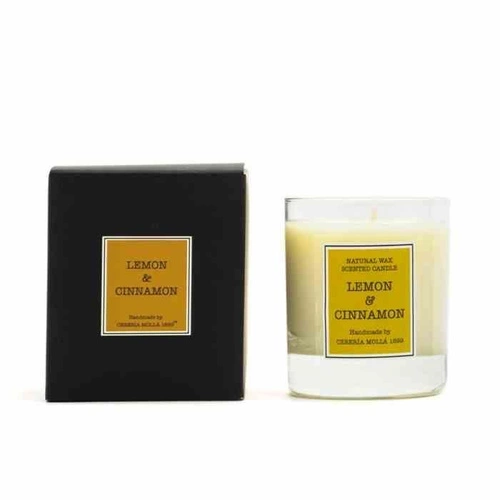 Vonná sójová svíčka Santiago Cereria Molla limetka skořice 230g jako dárek