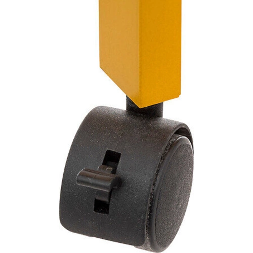 Vozeček na kolečkách Colors 3-úrovňový hořčicový