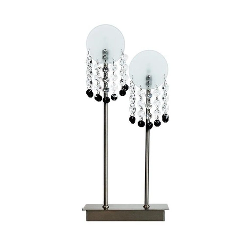 Stolní lampa Luxor 2*20W G4 nikl matný