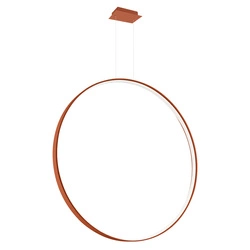 RIO 110 okrově červená LED závěsná lampa 3000K