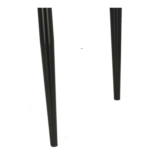 Čalouněná židle Loretta velvet béžová do jídelny a obýváku moderní na černých nohách Intesi