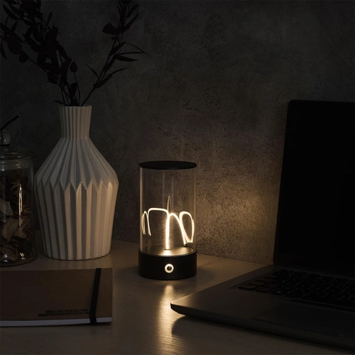 Dekorativní LED lampička Magnetique s USB a stmíváním do kanceláře