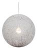 Závěsná lampa Caruba 1x60W E27 bílá 30