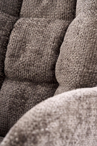 Otočná židle Dahlia Intesi šedá čalouněná moderní do kanceláře a jídelny s područkami