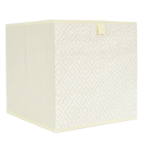 Box / Krabice do regálu 30x30cm copánek béžový