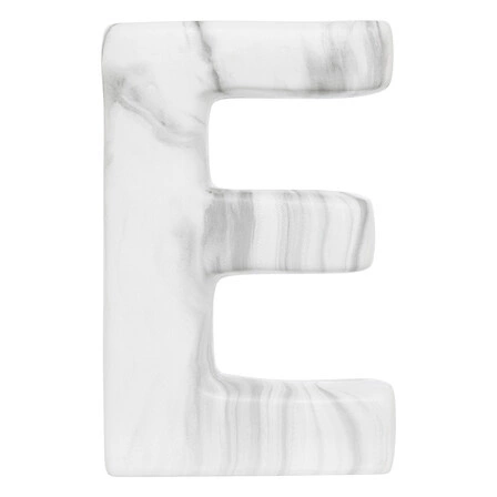 Dekorativní soška LOVE Atmosphera glamour bílý mramor do obýváku na komodu 60 cm